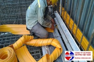 Thi công băng cản nước trong công trình