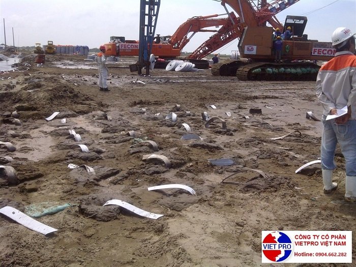Biện pháp thi công bấc thấm