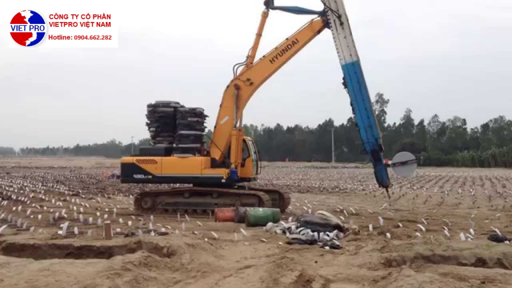 Quy trình thi công bấc thấm đạt chuẩn